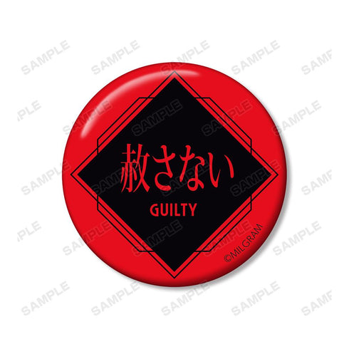 『MILGRAM -ミルグラム-』監獄『ミルグラム』缶バッジ セット【202510再販】